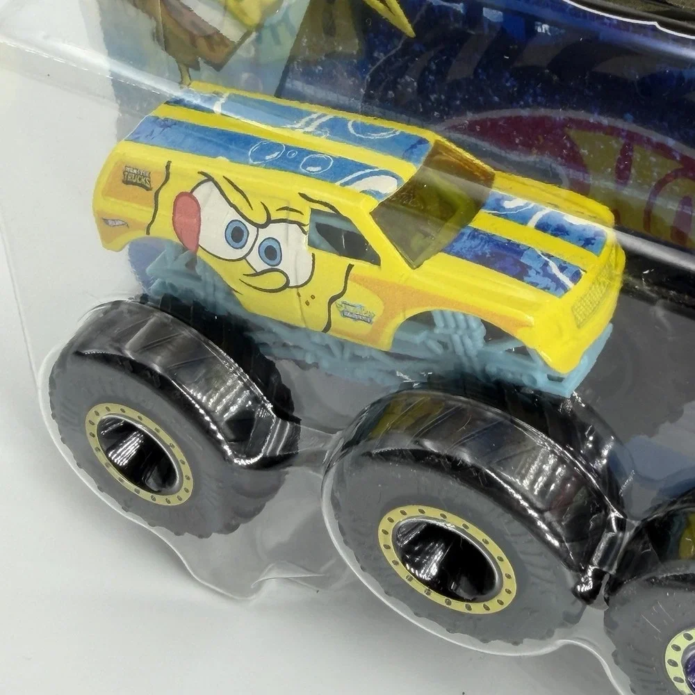 New! 2025 Hot Wheels Monster Trucks SpongeBob vs Patrick by Mattel RARE!!!